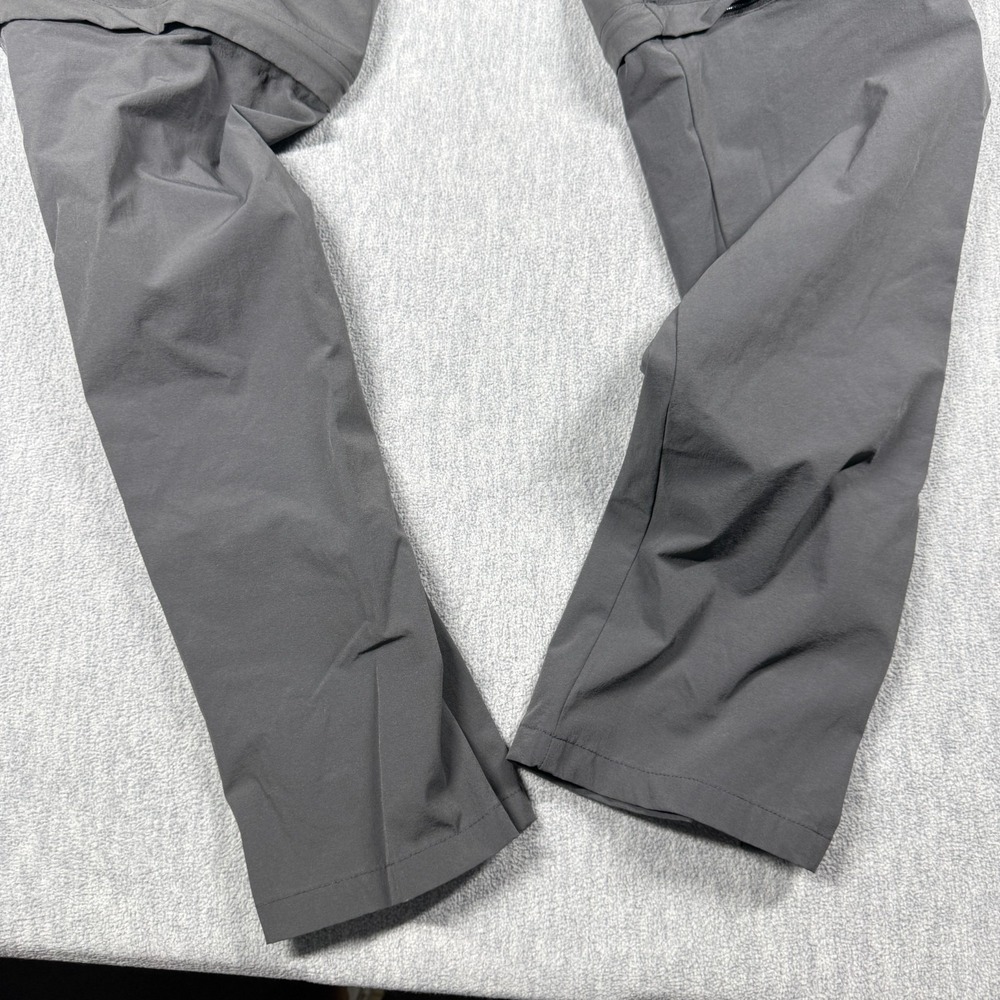 Rugged Exposure Pants Mens 32x32 Gray Convertible Zip Off Cargo Hiking Outdoor - Picture 6 of 7
